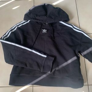 Adidas crop hoodie